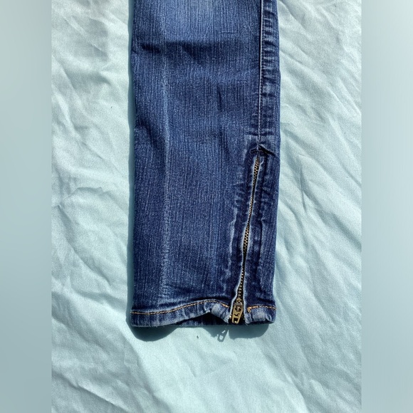 Hollister Skinny Ankle Zip Jeans Size 5R/27X29 - Picture 2 of 15
